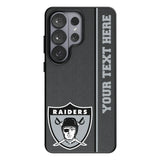 Oakland Raiders 1963 Historic Collection Personalized Sidebard MagSafe Compatible Phone Case for Samsung Galaxy