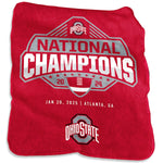 Ohio State Buckeyes 2024 National Champions 50'' x 60'' Silk Touch Throw