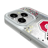 Ohio State University Buckeyes Confetti Glitter Phone Case for Apple iPhone