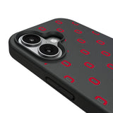 Ohio State University Buckeyes Fashion Pattern Bump Phone Case for Apple iPhone