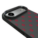 Ohio State University Buckeyes Fashion Pattern Bump Phone Case for Apple iPhone