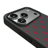 Ohio State University Buckeyes Fashion Pattern Bump Phone Case for Apple iPhone