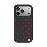 Ohio State University Buckeyes Fashion Pattern Bump Phone Case for Apple iPhone