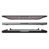 Ohio State University Buckeyes Fashion Pattern Laptop Case for Apple MacBook