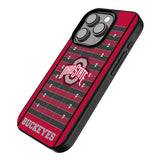 Ohio State University Buckeyes Field Bump Phone Case for Apple iPhone