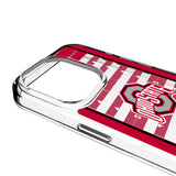 Ohio State University Buckeyes Field Clear Phone Case for Apple iPhone