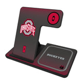 Ohio State University Buckeyes Linen 3 in 1 Charging Station