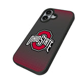Ohio State University Buckeyes Linen Bump Phone Case for Apple iPhone