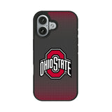 Ohio State University Buckeyes Linen Bump Phone Case for Apple iPhone