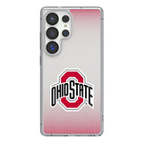 Ohio State University Buckeyes Linen Clear Phone Case for Samsung Galaxy
