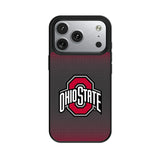 Ohio State University Buckeyes Linen MagSafe Compatible Phone Case for Apple iPhone