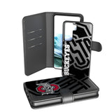 Ohio State University Buckeyes Monocolor Tilt Wallet Phone Case for Samsung Galaxy