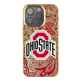 Ohio State University Buckeyes Paisley Bling Phone Case for Apple iPhone