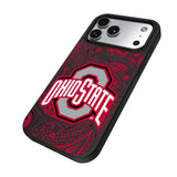 Ohio State University Buckeyes Paisley MagSafe Compatible Phone Case for Apple iPhone