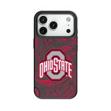 Ohio State University Buckeyes Paisley MagSafe Compatible Phone Case for Apple iPhone
