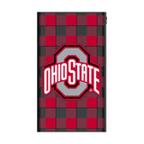 Ohio State University Buckeyes Plaid 5000mAh Flat Powerbank