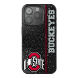 Ohio State University Buckeyes Sidebar Black Bling Phone Case for Apple iPhone