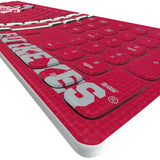 Ohio State University Buckeyes Stripe Curved Wireless Keyboard