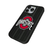 Ohio State University Buckeyes Text Backdrop MagSafe Compatible Phone Case for Apple iPhone