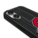 Ohio State University Buckeyes Text Backdrop MagSafe Compatible Phone Case for Apple iPhone