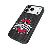 Ohio State University Buckeyes Text Backdrop MagSafe Compatible Phone Case for Apple iPhone