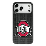 Ohio State University Buckeyes Text Backdrop MagSafe Compatible Phone Case for Apple iPhone