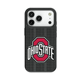 Ohio State University Buckeyes Text Backdrop MagSafe Compatible Phone Case for Apple iPhone