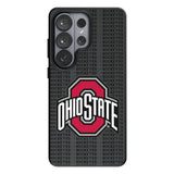 Ohio State University Buckeyes Text Backdrop MagSafe Compatible Phone Case for Samsung Galaxy
