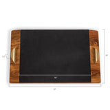 Denver Broncos - Covina Acacia and Slate Serving Tray