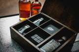 Kansas Jayhawks - Whiskey Box Gift Set