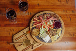Cincinnati Bearcats - Insignia Acacia and Slate Serving Board with Cheese Tools