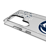 Pennsylvania State University Nittany Lions Confetti Clear Phone Case for Samsung Galaxy