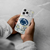 Pennsylvania State University Nittany Lions Confetti Glitter Phone Case for Apple iPhone