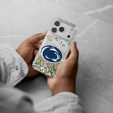 Pennsylvania State University Nittany Lions Confetti Glitter Phone Case for Apple iPhone