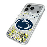 Pennsylvania State University Nittany Lions Confetti Glitter Phone Case for Apple iPhone