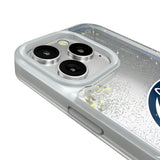 Pennsylvania State University Nittany Lions Linen Glitter Phone Case for Apple iPhone