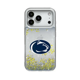 Pennsylvania State University Nittany Lions Linen Glitter Phone Case for Apple iPhone