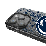 Pennsylvania State University Nittany Lions Paisley Black Bling Phone Case for Apple iPhone