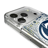 Pennsylvania State University Nittany Lions Paisley Glitter Phone Case for Apple iPhone
