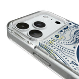 Pennsylvania State University Nittany Lions Paisley Glitter Phone Case for Apple iPhone