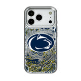 Pennsylvania State University Nittany Lions Paisley Glitter Phone Case for Apple iPhone