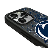 Pennsylvania State University Nittany Lions Paisley MagSafe Compatible Phone Case for Apple iPhone