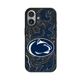 Pennsylvania State University Nittany Lions Paisley MagSafe Compatible Phone Case for Apple iPhone