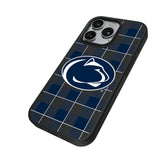 Pennsylvania State University Nittany Lions Plaid MagSafe Compatible Phone Case for Apple iPhone