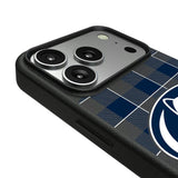 Pennsylvania State University Nittany Lions Plaid MagSafe Compatible Phone Case for Apple iPhone