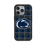 Pennsylvania State University Nittany Lions Plaid MagSafe Compatible Phone Case for Apple iPhone