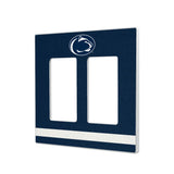 Pennsylvania State University Nittany Lions Stripe Hidden-Screw Light Switch Plate