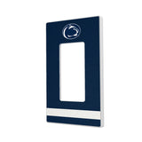 Pennsylvania State University Nittany Lions Stripe Hidden-Screw Light Switch Plate
