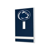 Pennsylvania State University Nittany Lions Stripe Hidden-Screw Light Switch Plate