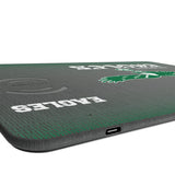 Philadelphia Eagles 1973-1995 Historic Collection Linen 15-Watt Wireless Charger and Mouse Pad